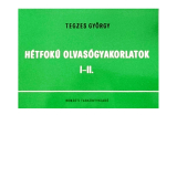 Tegzes György: Hétfokú Olvasógyakorlatok I-II. (antikvár, jó állapotú)