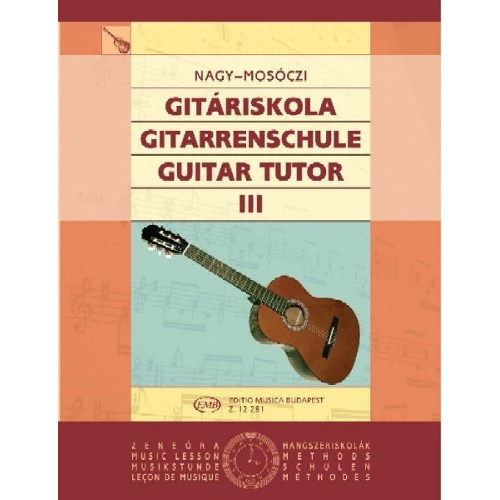 Nagy Erzsébet, Mosóczi Miklós: Gitáriskola 3