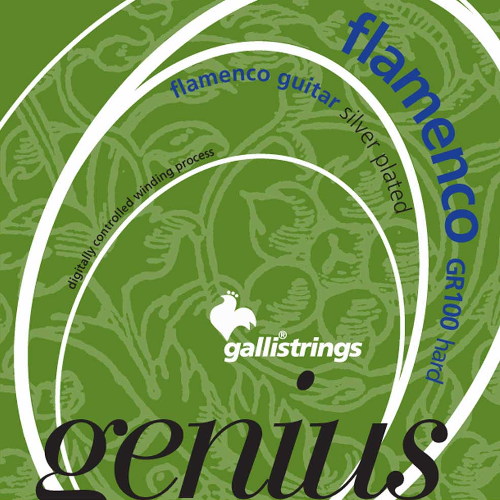 Galli Genius Flamenco GR100 ProCoated flamenco gitár húrszett 