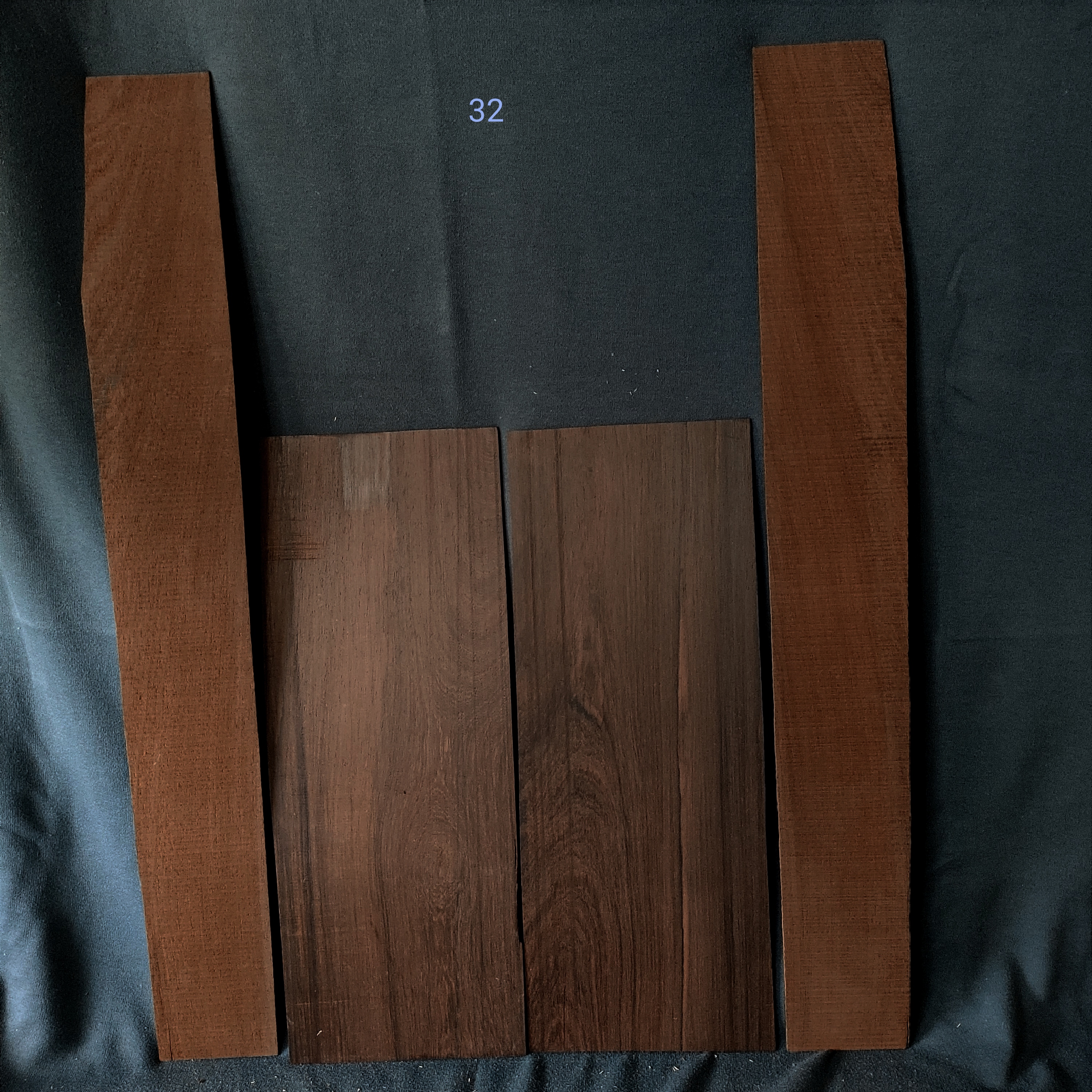 Cocobolo hát/oldal szett nr. 032
