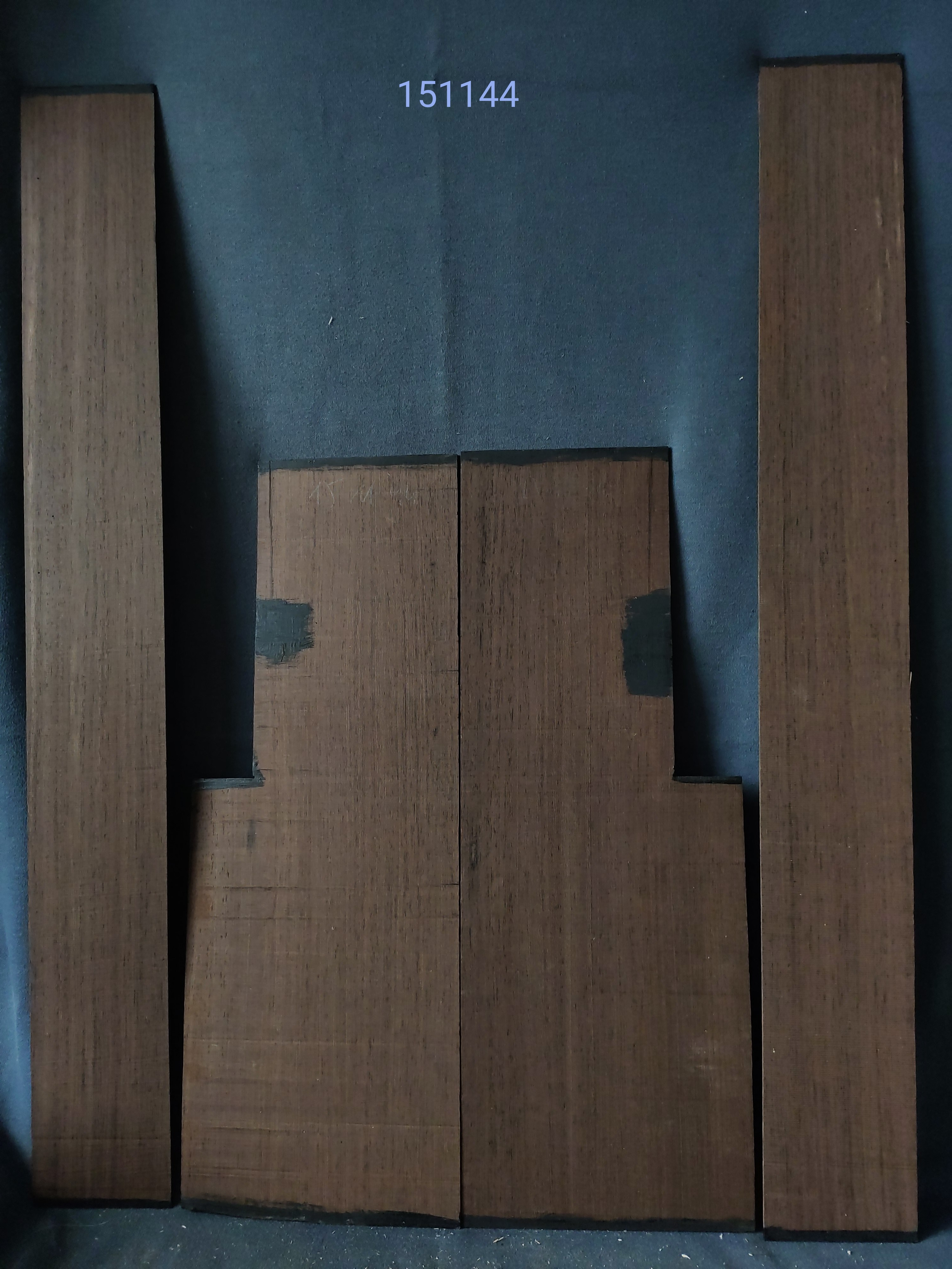 Wenge hát/oldal szett nr. 151144
