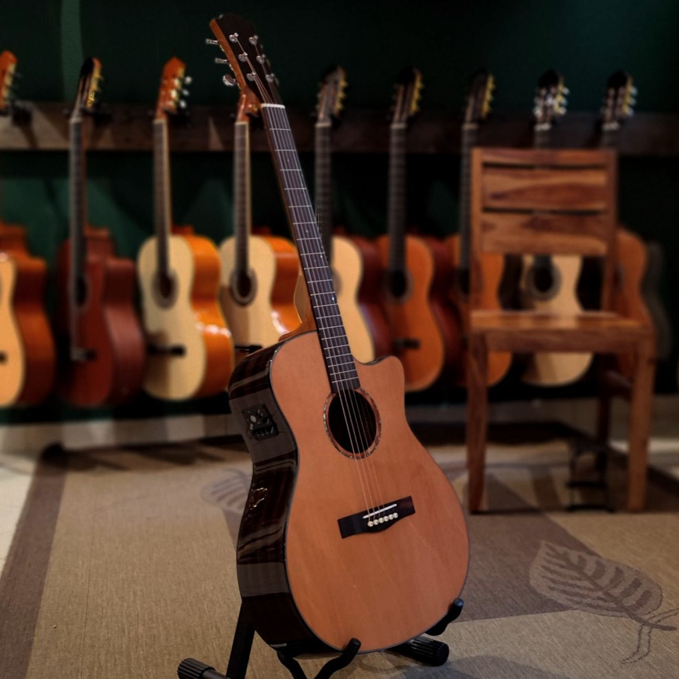 Cara Bogner Mod. GC 380CE-E elektro-akusztikus gitár