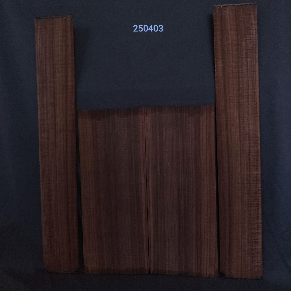 Indiai paliszander hát/oldal szett nr. 250403
