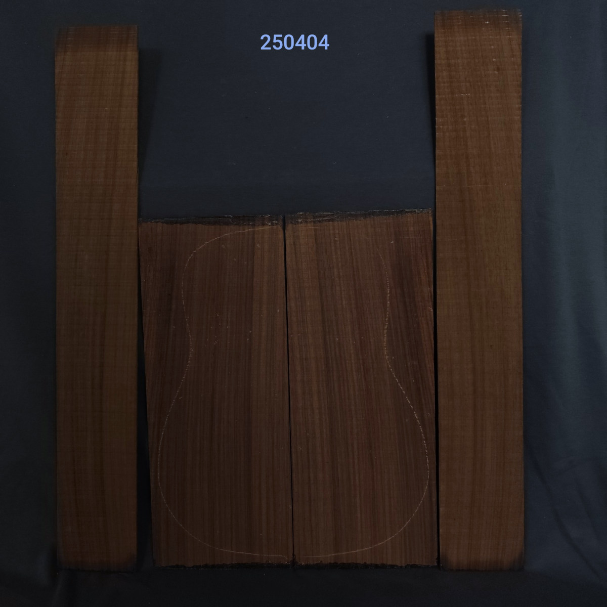 Indiai paliszander hát/oldal szett nr. 250404