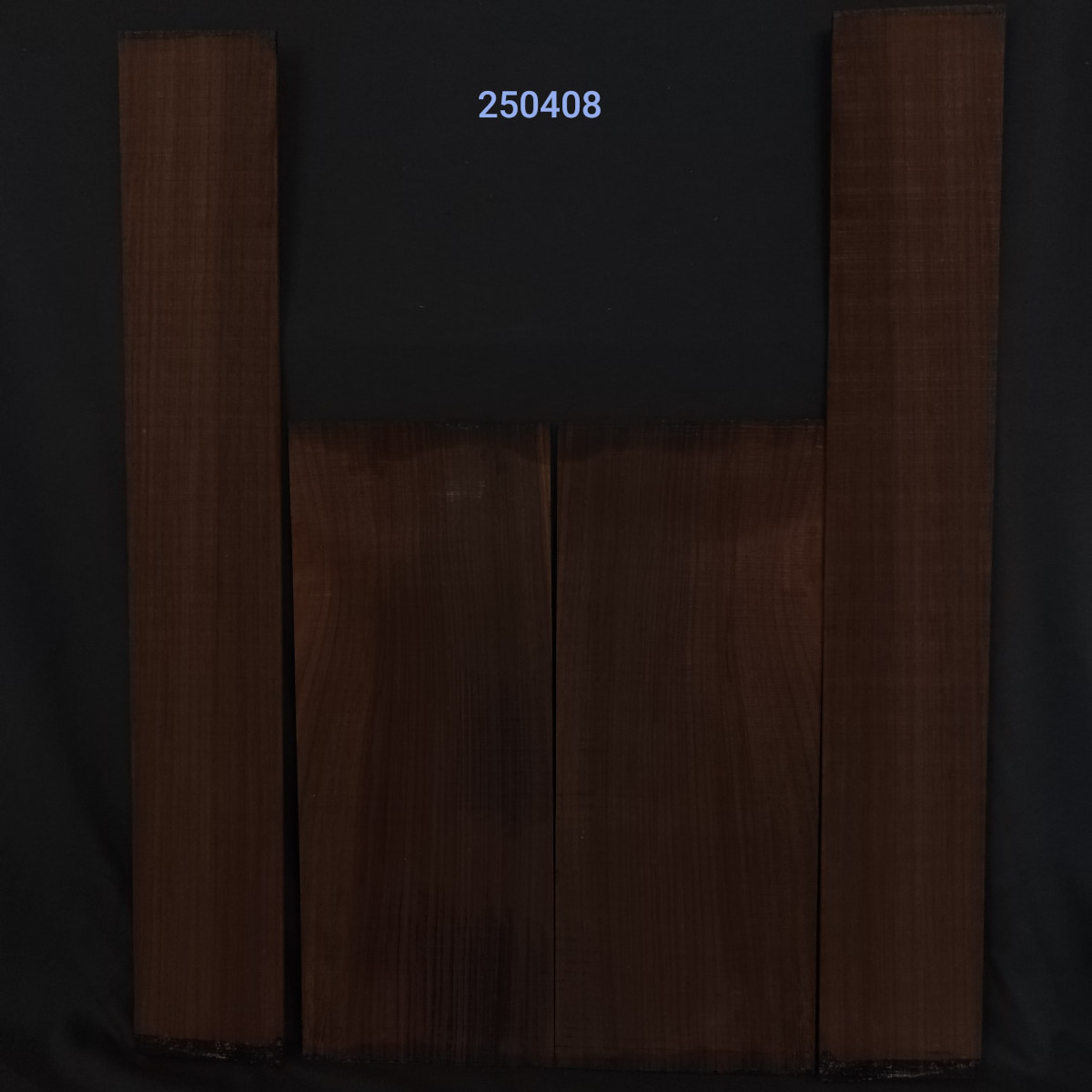 Indiai paliszander hát/oldal szett nr. 250408