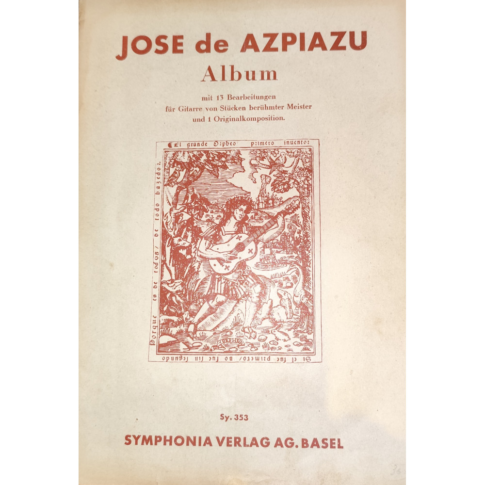 Jose de Azpiazu: Album mit 13 Bearbeitungen