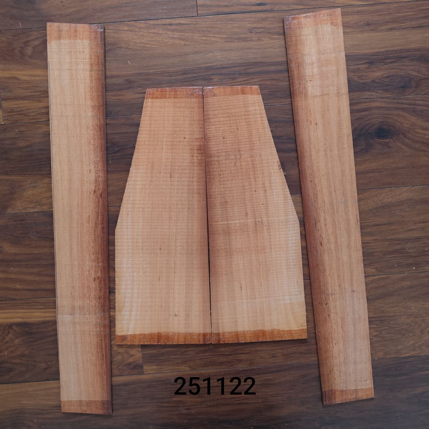 Australian Blackwood hát/oldal szett nr. 251122