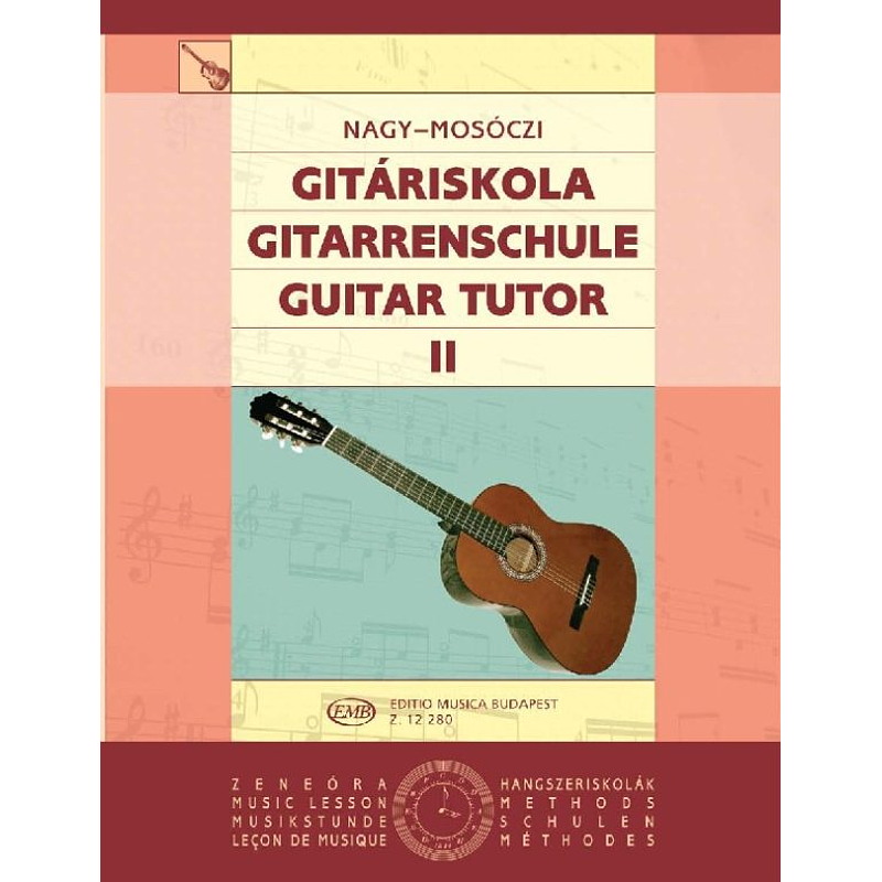Nagy Erzsébet, Mosóczi Miklós: Gitáriskola 2